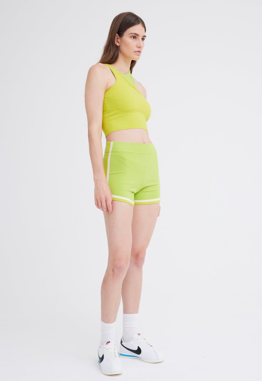 Jac + Jack NAGNATA Retro Short 2.0 - Lime/ Chartreuse